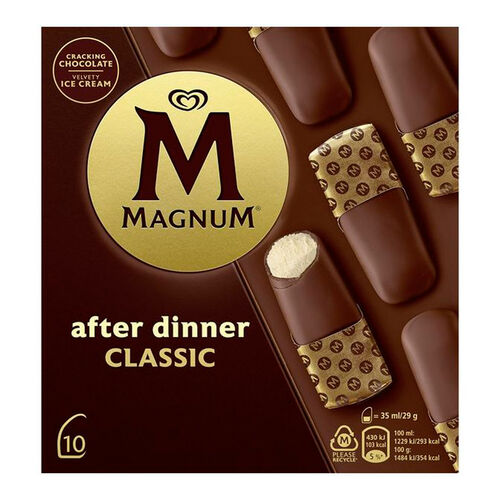 Helado Mini bomb&oacute;n after dinner MAGNUM 10x35ml image number