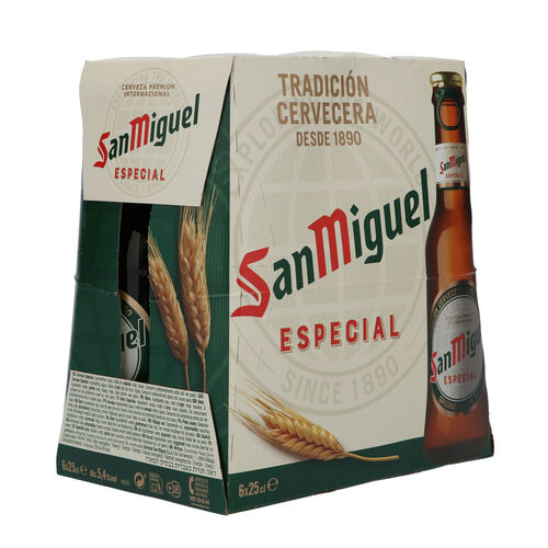 CERVEZA SAN MIGUEL 25cl PACK-6 image number