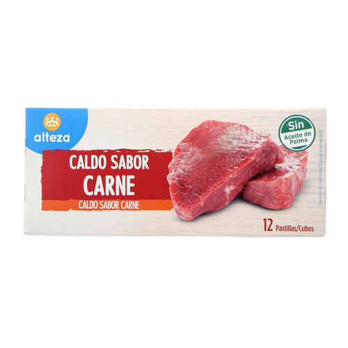 Caldo ALTEZA carne 12 pastillas 120g image number