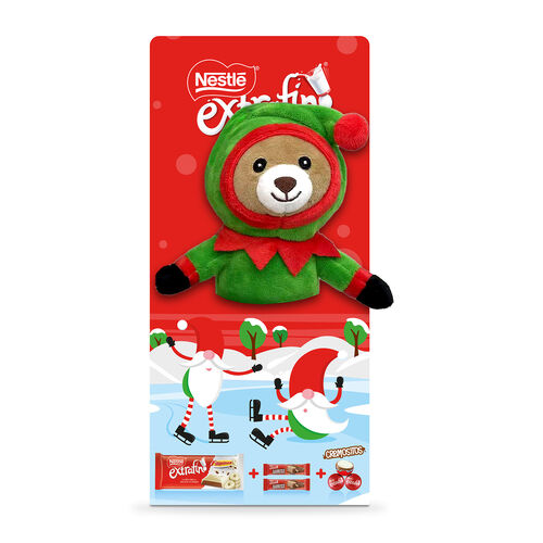 Chocolate con leche con relleno cremoso+peluche Extrafino NESTL&Eacute; 160g image number