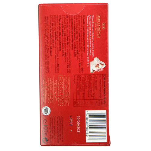 CHOCOLATE LINDOR LECHE 100g image number