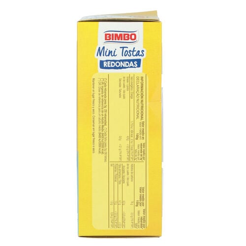 Mini tostas redondas ORTIZ 100g image number