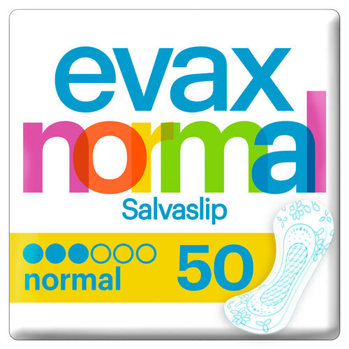 Protegeslips EVAX normal 44uds + 6uds image number