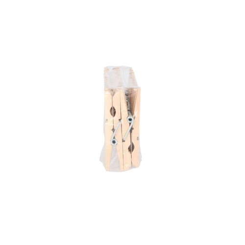 PINZAS SELEX MADERA 24uds image number