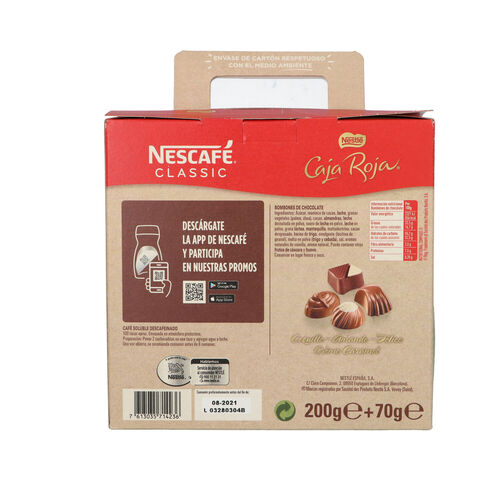 CAFE SOLUBLE DESCAFEINADO NESCAFE 200g image number
