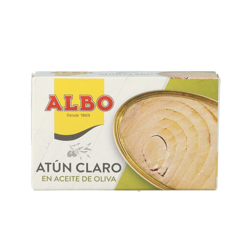 At&uacute;n claro en aceite de oliva ALBO 112g image number