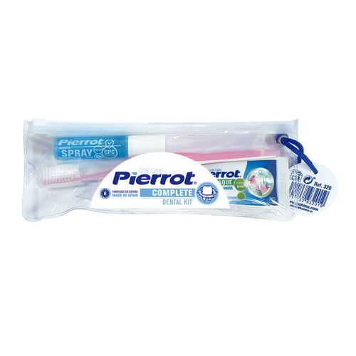 Kit dental viaje (cepillo+pasta+Spray bucal) PIERROT image number