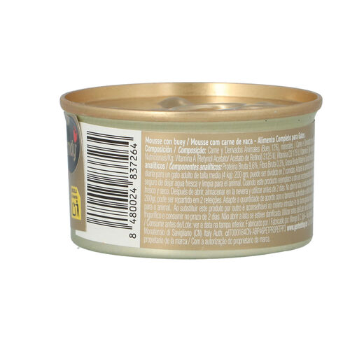 ALIMENTO EN  MOUSSE PARA GATOS CON TERNERA TANDY 85g image number