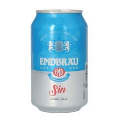 Cerveza EMDBRAU sin alcohol lata 33cl