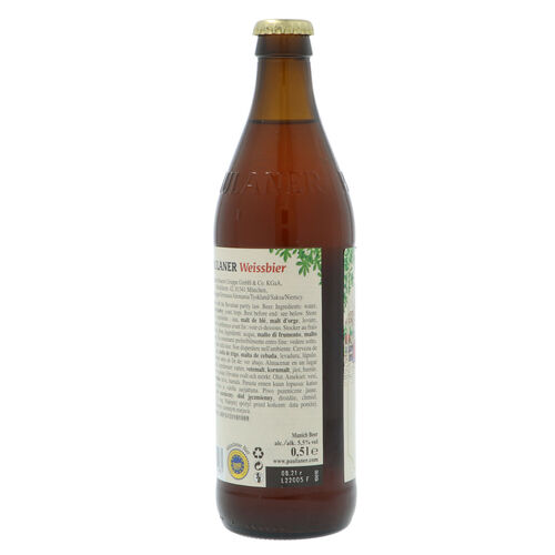 Cerveza PAULANER hefe 50cl image number