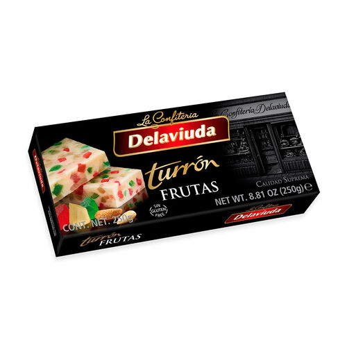 Turron DELAVIUDA frutas 250g image number