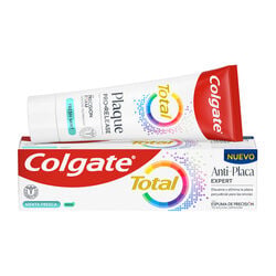 Dentifrico anti-placa blanqueador COLGATE total 75ml