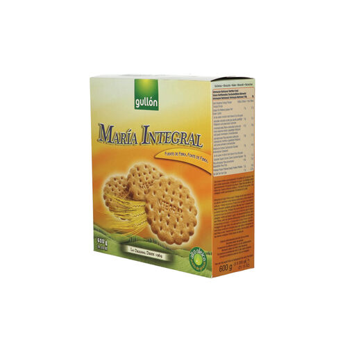 GALLETA MARIA INTEGRAL GULLON 600g image number