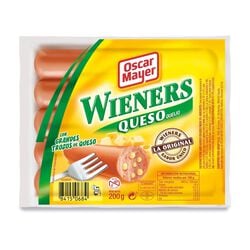 Salchichas de queso OSCAR MAYER 200g