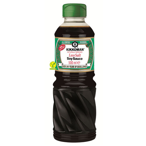 Salsa de soja con menos sal KIKKOMAN 250ml image number