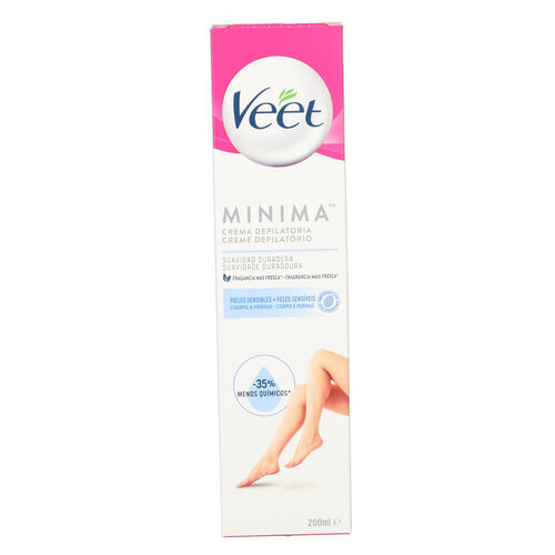 VEET crema depilatoria piel sensible 200ml image number