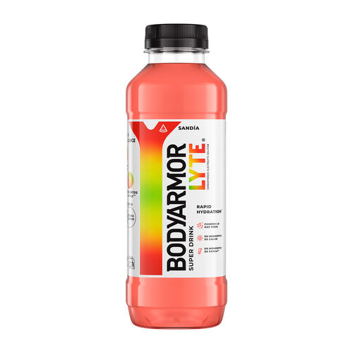 Bebida deportiva sabor sandía con electrolitos BODYARMOR LYTE 575ml image number