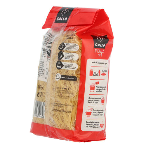 Fideos GALLO n1 400g image number