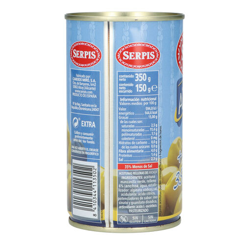 Aceituna ligera SERPIS 300g image number