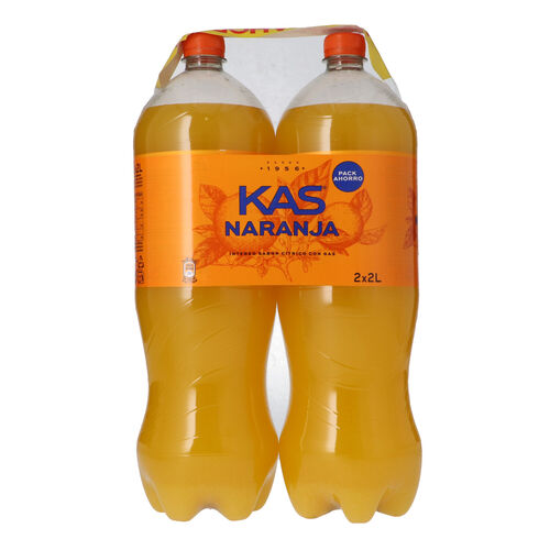 KAS NARANJA 2X2L image number