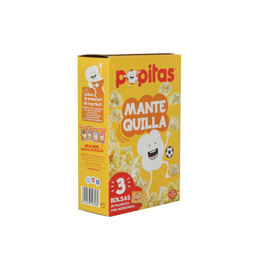 PALOMITAS CON MANTEQUILLA PARA MICROONDAS POPITAS 3x100g image number