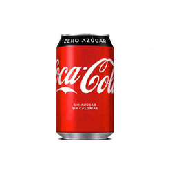 REFRESCO COCA COLA ZERO LATA 12X33cl