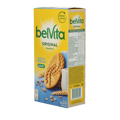 GALLETA CON LECHE Y CEREALES BELVITA 300g image number