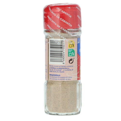 Pimienta blanca ALTEZA molida tarro 40g image number