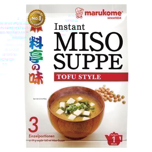 Sopa Miso MARUKOME 3 raciones 70g image number