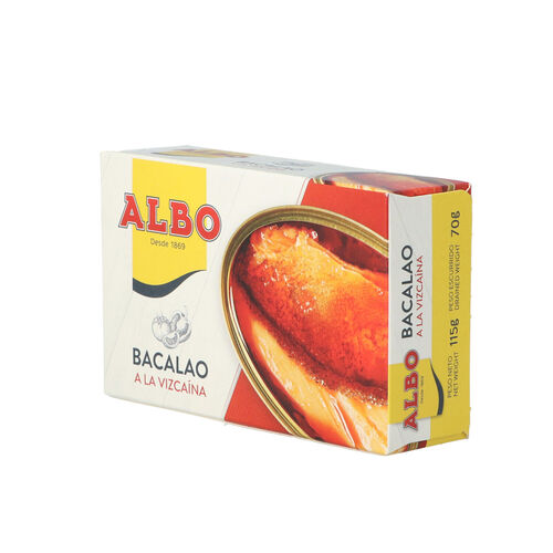 BACALAO VIZCAINA ALBO 115g image number