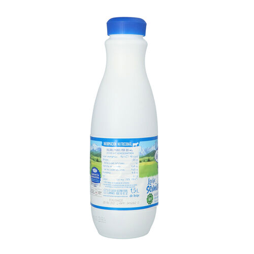 Leche semidesnatada Central Lechera ASTURIANA 1,5L image number