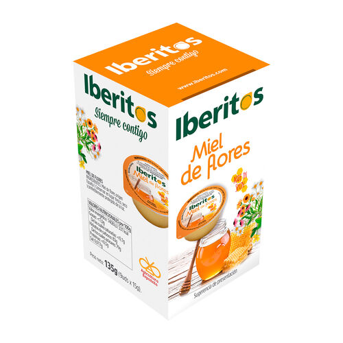Miel de flores IBERITOS 135g image number