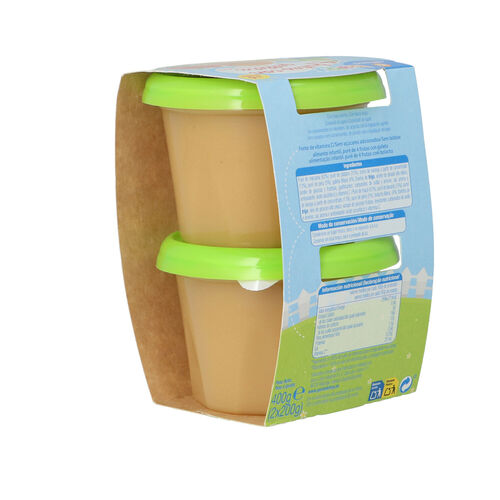 Tarrito ALTEZA 4 frutas galleta 2x200g image number