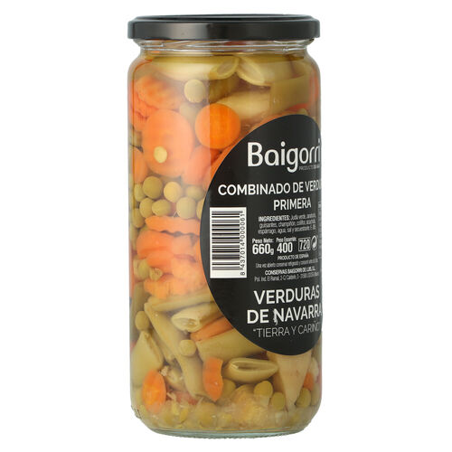 Combinado verduras BAIGORRI fco660g image number