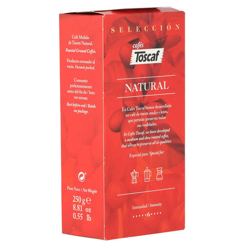 Caf&eacute; molido Natural TOSCAF 250g image number