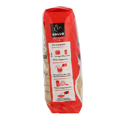 PLUMAS Nº6 GALLO 450g image number