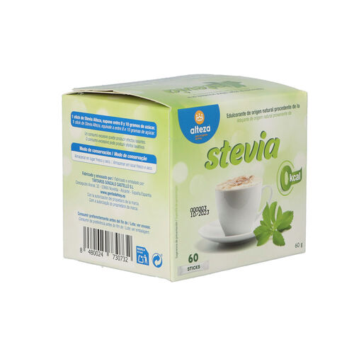 STEVIA ALTEZA caja 60 sobres image number