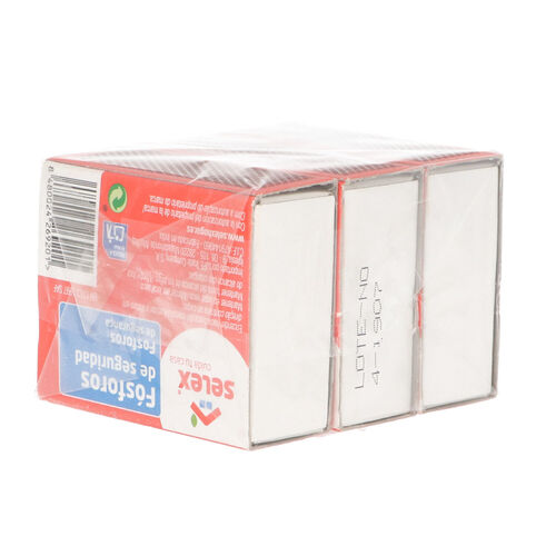 Cerillas SELEX 120uds pack 3 image number