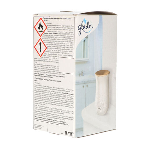 AMBIENTADOR GLADE SENSE&SPRAY LAVANDA APARATO + RECAMBIO image number