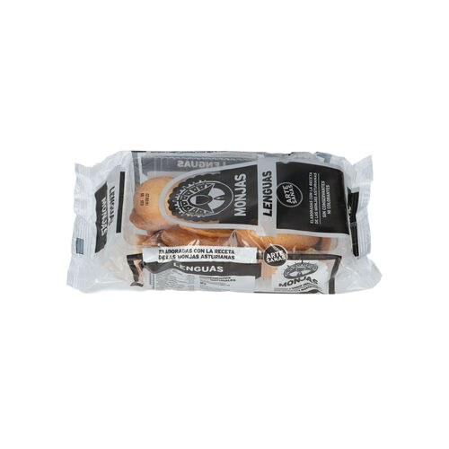 Galletas lenguas artesanas MONJAS 200g image number