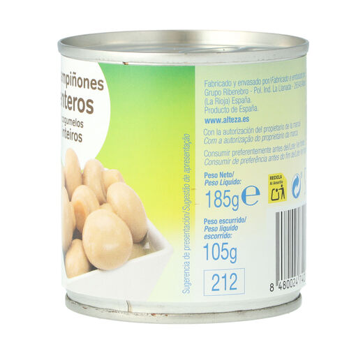 CHAMPINON ALTEZA ENTERO 185g. image number