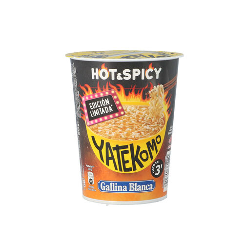YATEKOMO GALLINA BLANCA HOT SPICY VASO 60g image number
