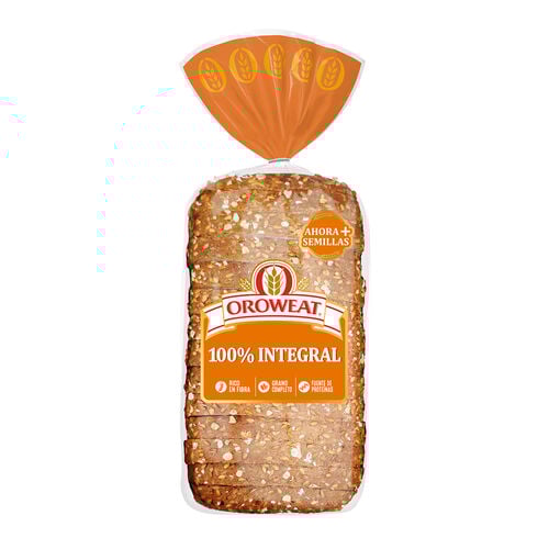 Pan de molde con semillas de s&eacute;samo y lino OROWEAT 550g image number