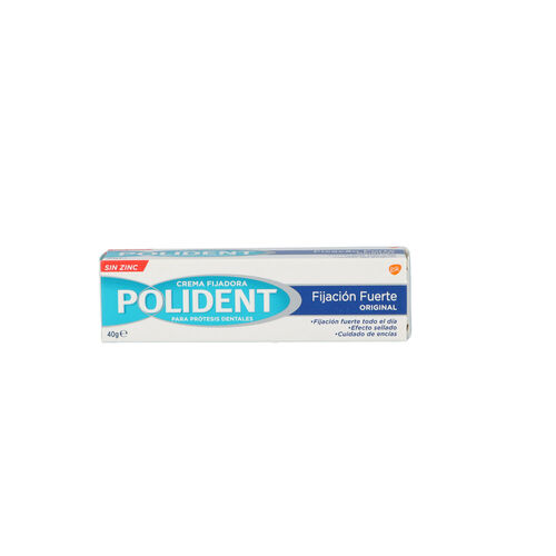 Crema POLIDENT fijadora protesis dentales 40g image number