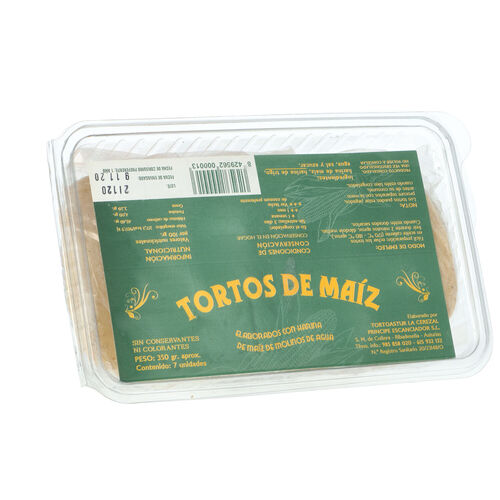 Tortos de ma&iacute;z TORTOASTUR 7uds image number