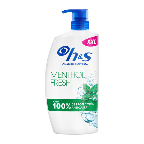 CHAMPÚ ANTICASPA MENTHOL H&S 1L image number