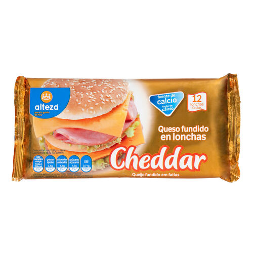 Queso Cheddar en lonchas ALTEZA 250g image number