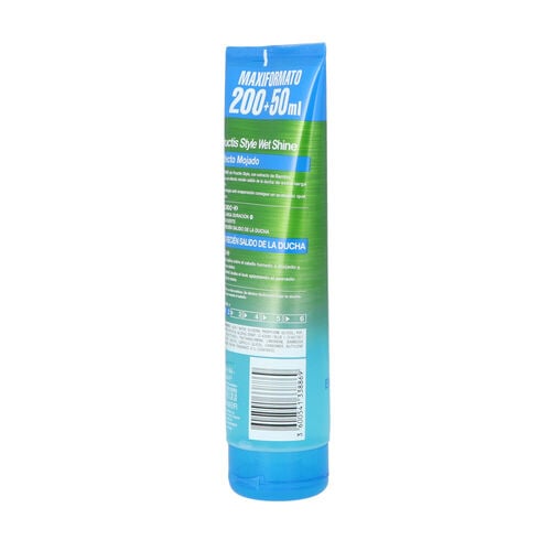 GEL FIJADOR CABELLO WET SHINE MOJADO FRUCTIS 200ml image number