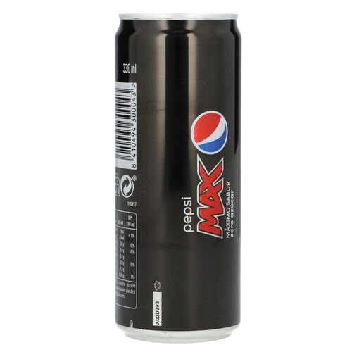 PEPSI MAX ZERO LATA 33cl image number