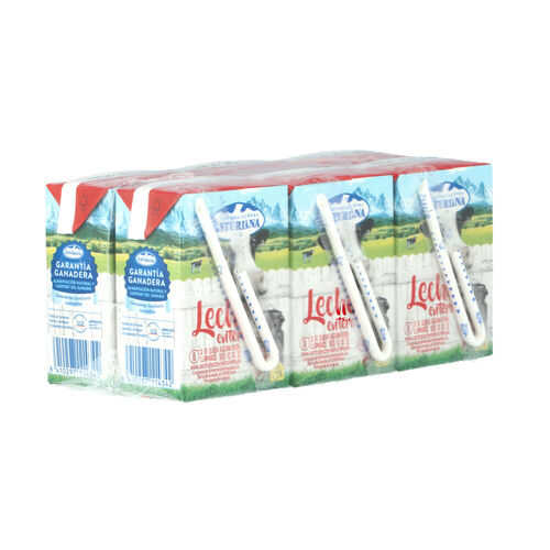 Leche entera ASTURIANA 6x200ml image number